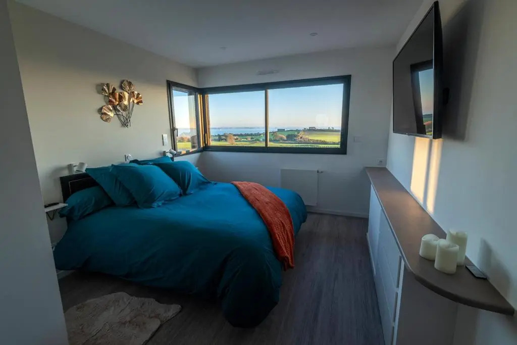 Les Gîtes de Fabie - Villa vue mer avec spa privatif- Plougonvelin