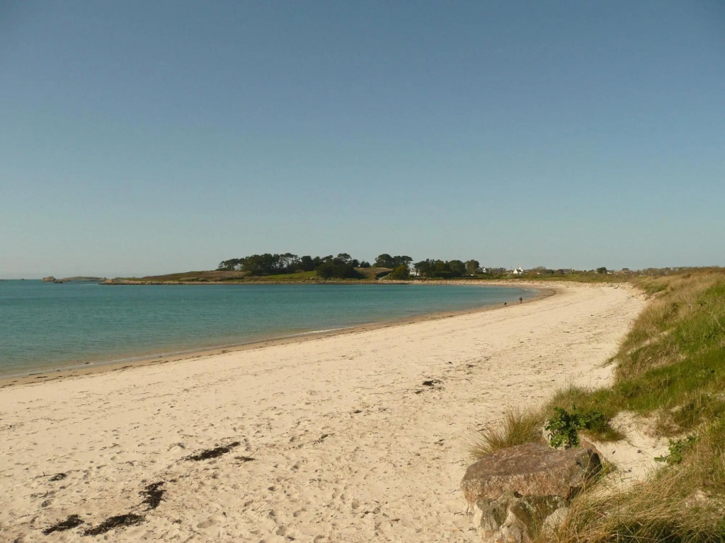 Wooden House in Brittany Near Sandy Beach