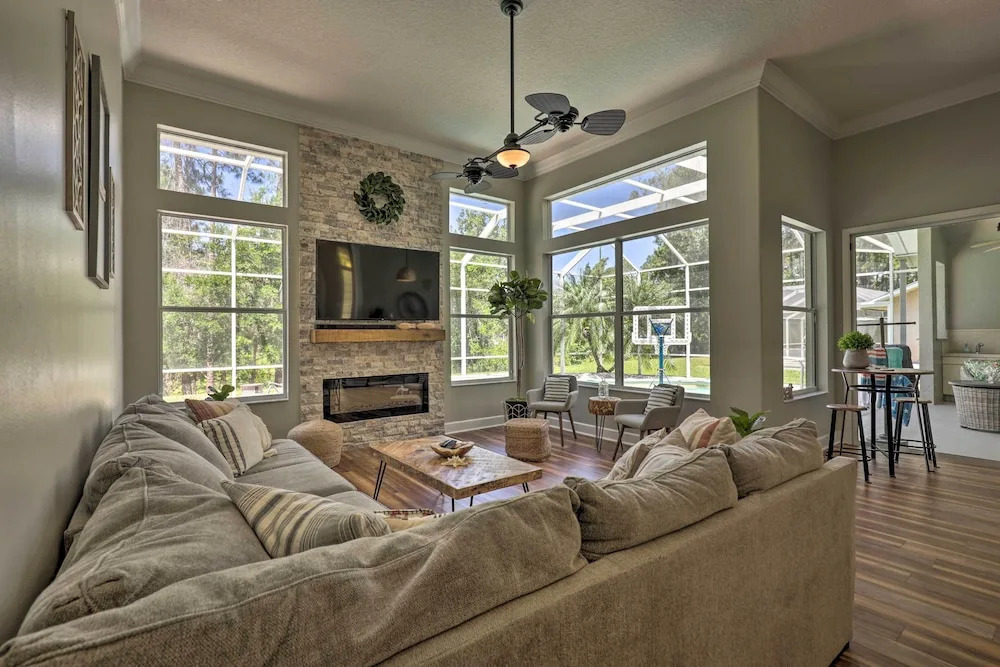 Upscale Palm Coast Home w/ Pool: 7 Mi to Beaches!