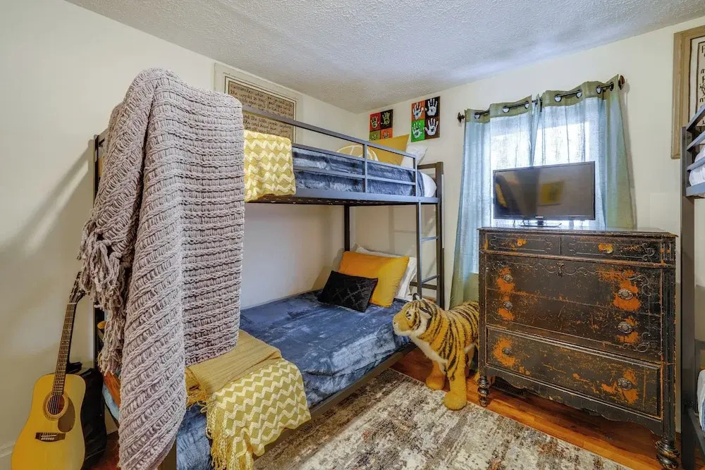 Walk to Dtwn Fayetteville: Family Home w/ Fire Pit