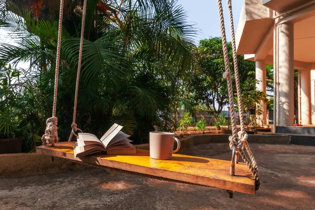 Morning Dew Retreat by StayVista - Modern interiors, Indoor games, Lush greenery, Pool & Gazebo await your escape