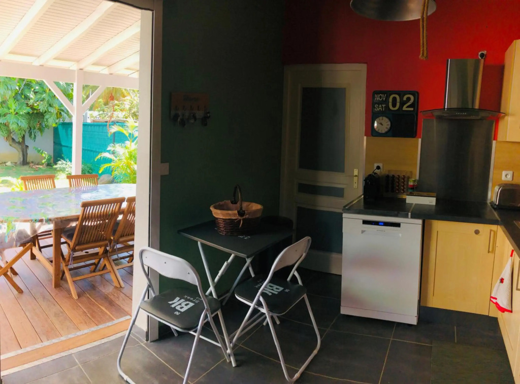 Habitation Baliache - Maison créole avec jardin privatif, plage à 200m