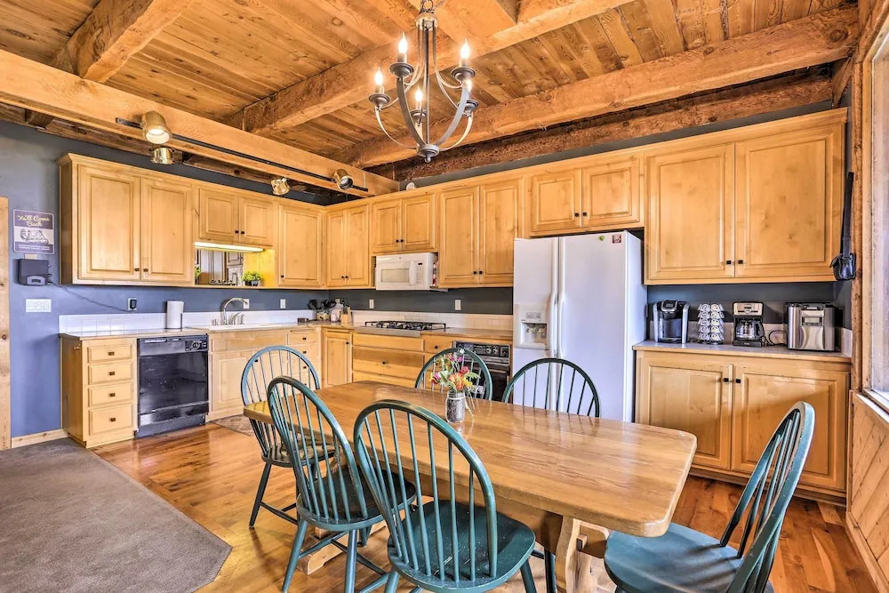 Peaceful Cabin w/ Mtn + River Views, Fire Pit