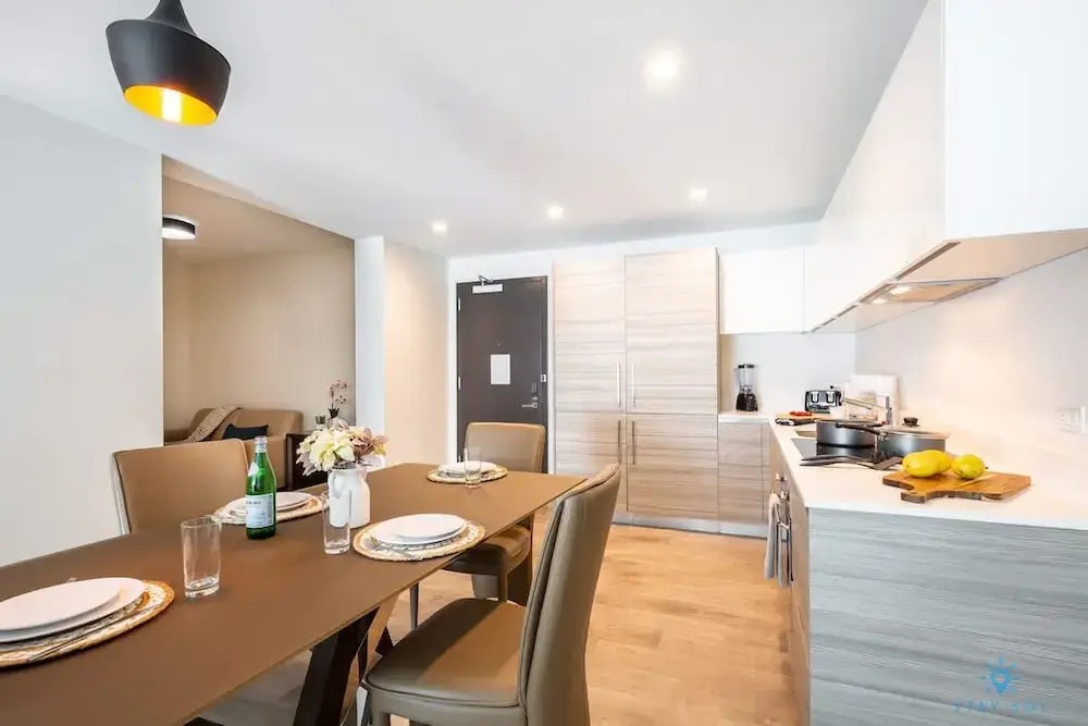 Beautiful Apartment w Rooftop Pool and Amenities