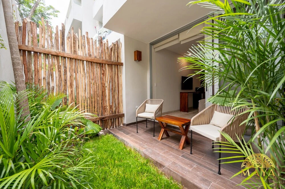 NHOA 108B Lux 1BR Condo Plunge Pool in Aldea Zama