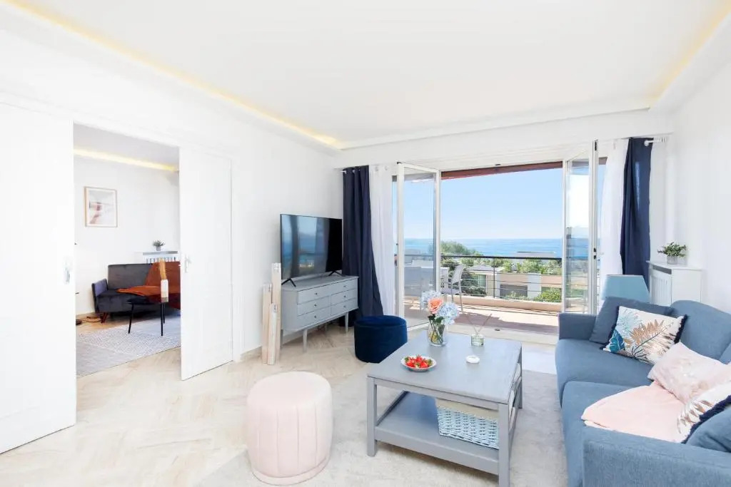 Suite Riviera - Sea View - Clim - Plage - Residence de standing - Parking