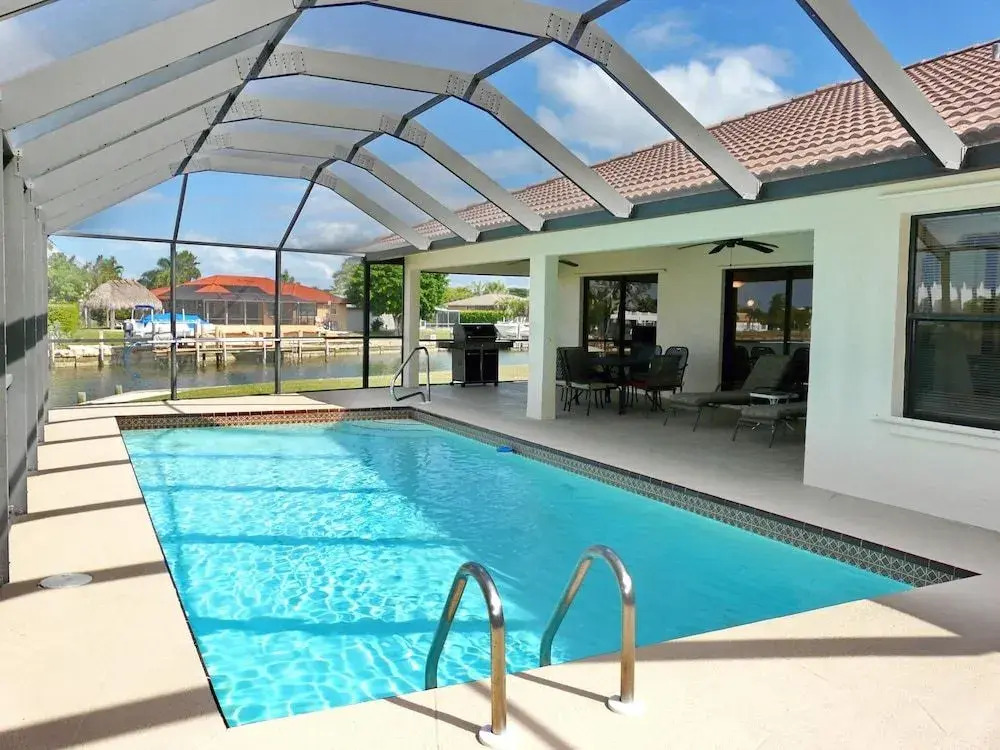 Pet-friendly waterfront home on key lot with view