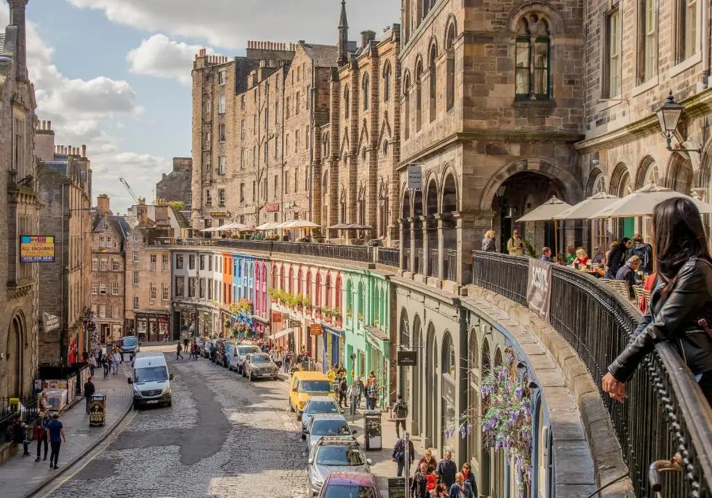 West Bow just off Royal Mile