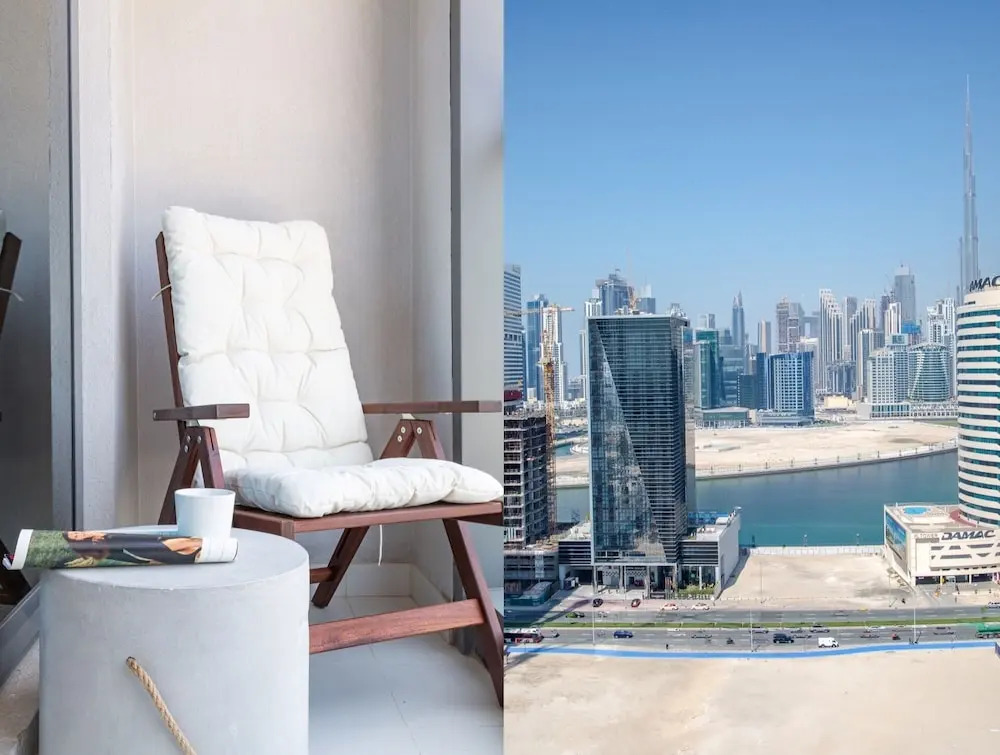 Stylish & Space-savvy 1BR Apt in Business Bay