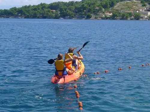 Private Villa BIANCO for 1-10 person with pool, enjoy holidays by the sea! FREE Kajak & Mountainbikes, GREAT living area & privacy, FREE mooring to 6,5 m BOAT!!