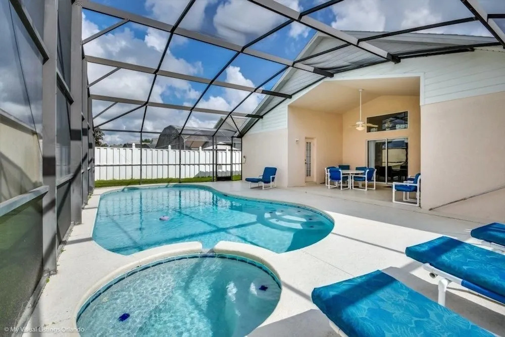 Sunning 5 Bed Pool Home with Close To Disney 8081 Villa