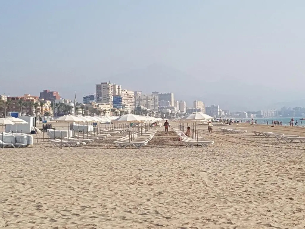 1er ligne vue mer playa San Juan Alicante Costa Blanca