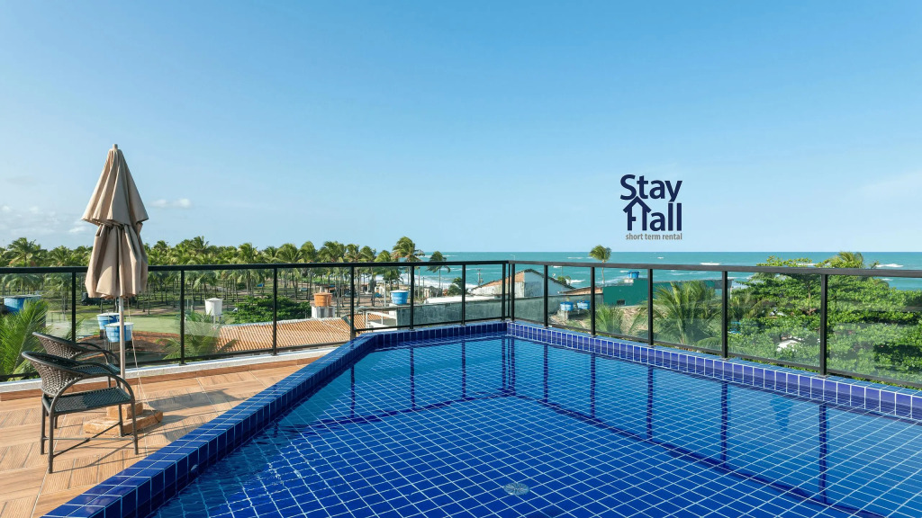 Apt 4Hosp Cond Maraca Piscina na cobertura 075D