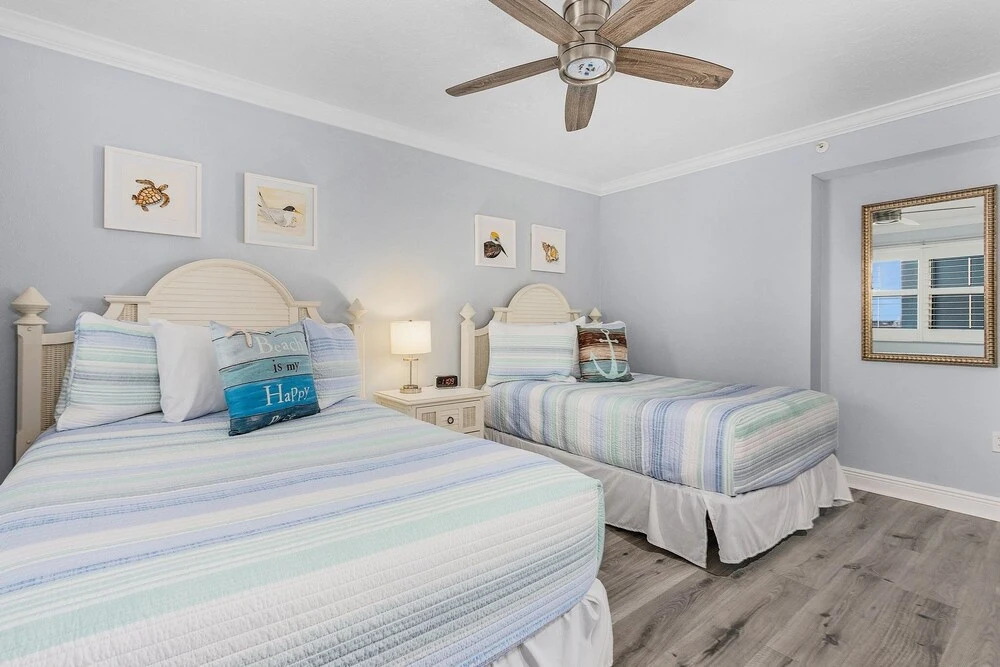 Welcome To Beach Villa's # 405 Vacation Rental - 250 Estero Blvd 2 Bedroom Condo by RedAwning