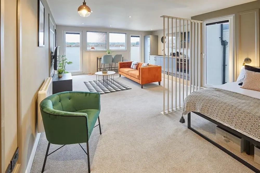 Modern North Bay Apartment Sea Glimpses & Views