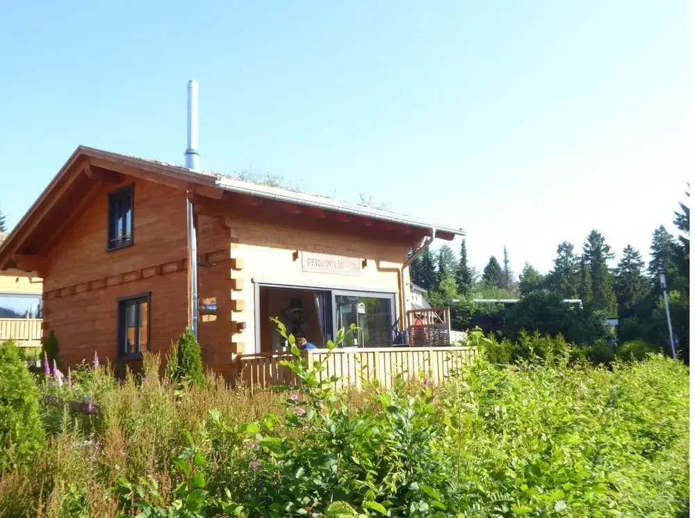 Blockhutte im Harz mit Sauna und Kamin