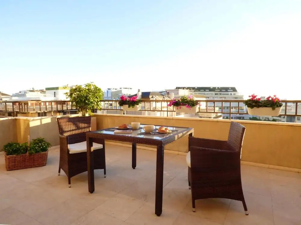 Apartment with One Bedroom in Marbella, with Wonderful City View, Terrace And Wifi - 200 M From the Beach