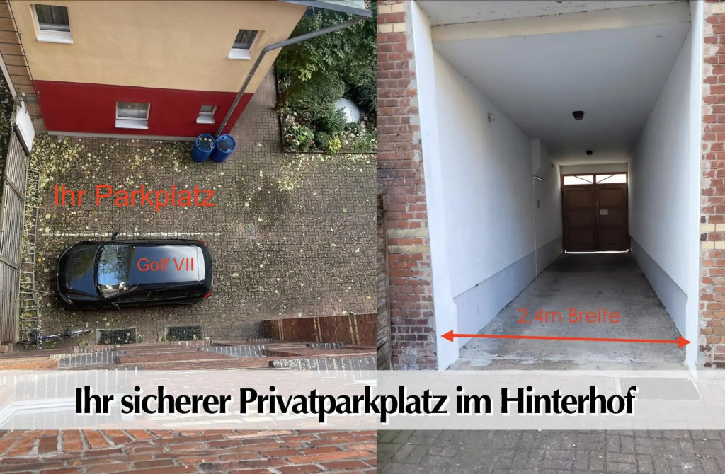 Schicke 80m2 3R Wohnung im Herzen Erfurts inkl Parkplatz