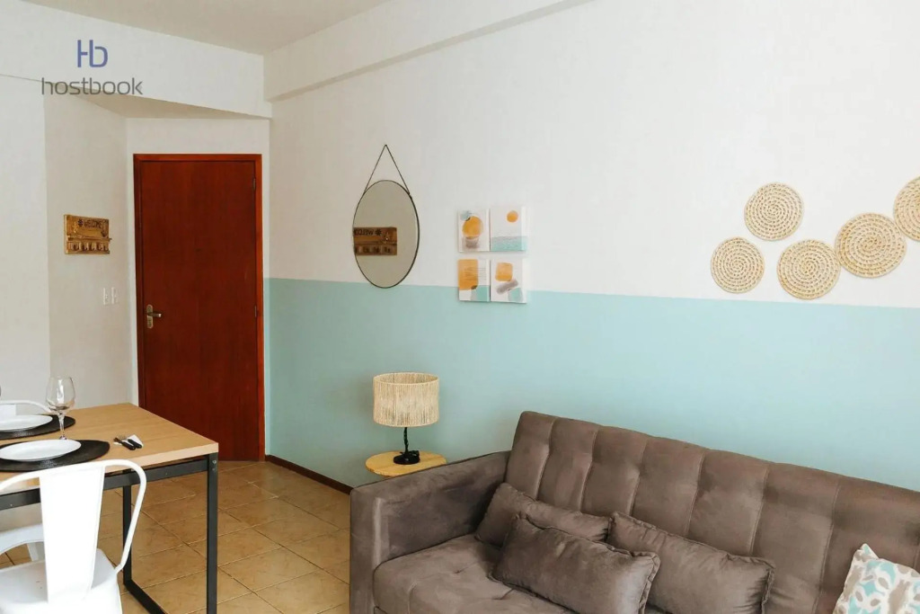 Apto a 200 m da praia do bosque - WIFI 200MB - Netflix - Cozinha equipada - Garagem - Ar condicionado