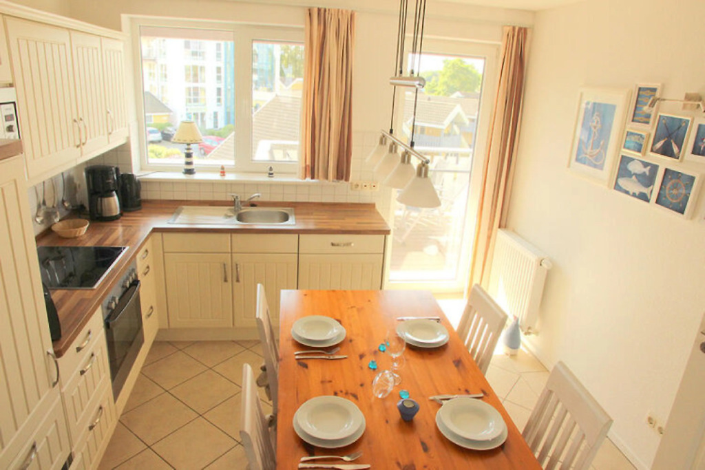 Apartment in Rechlin with a shared sauna