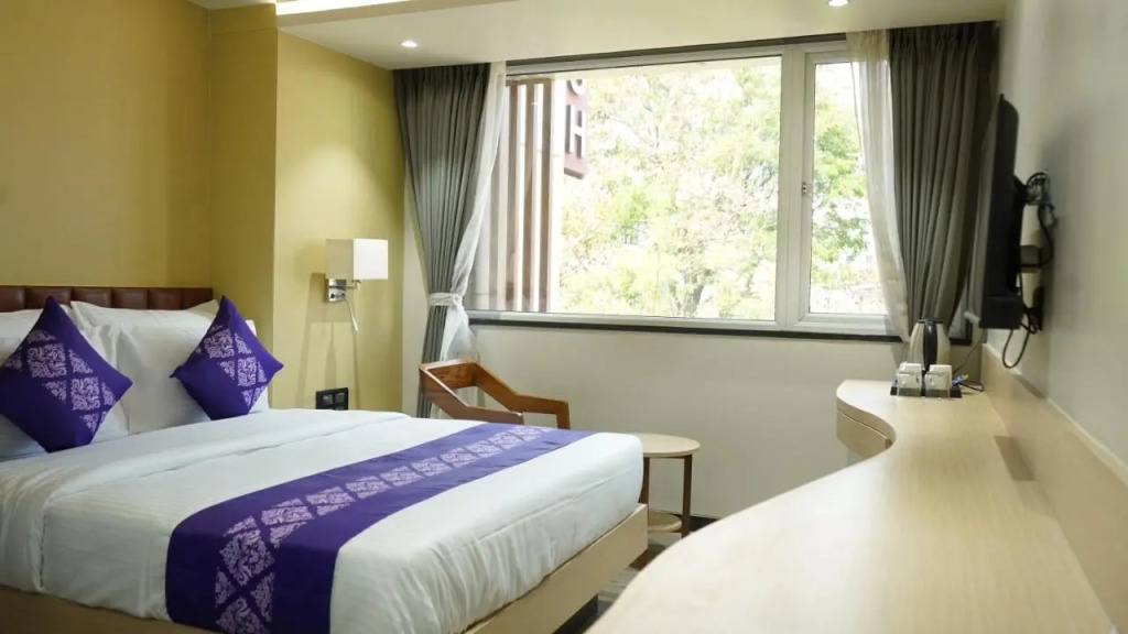 Purple Beds by VITS Dwarkesh, Surat