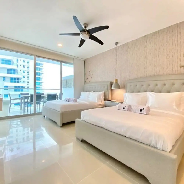 w Stunning 2BR w Pool n AC in Sunny Cartagena