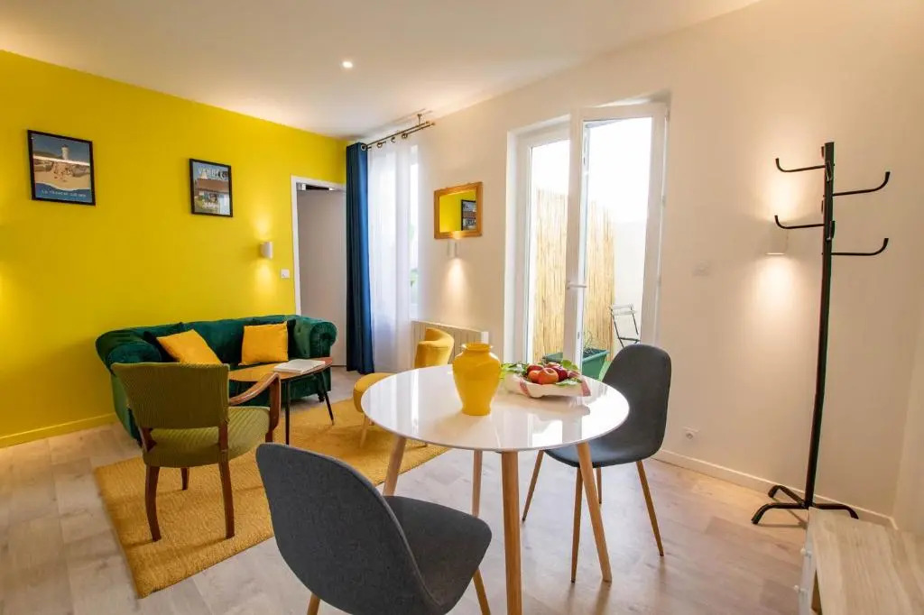 Le Jaune Vendée - T2 renové - Terrasse - Calme