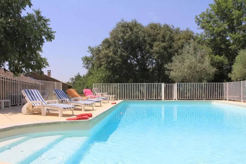 “Les Massanes”, Mas 5ch/12p, piscine/Clim