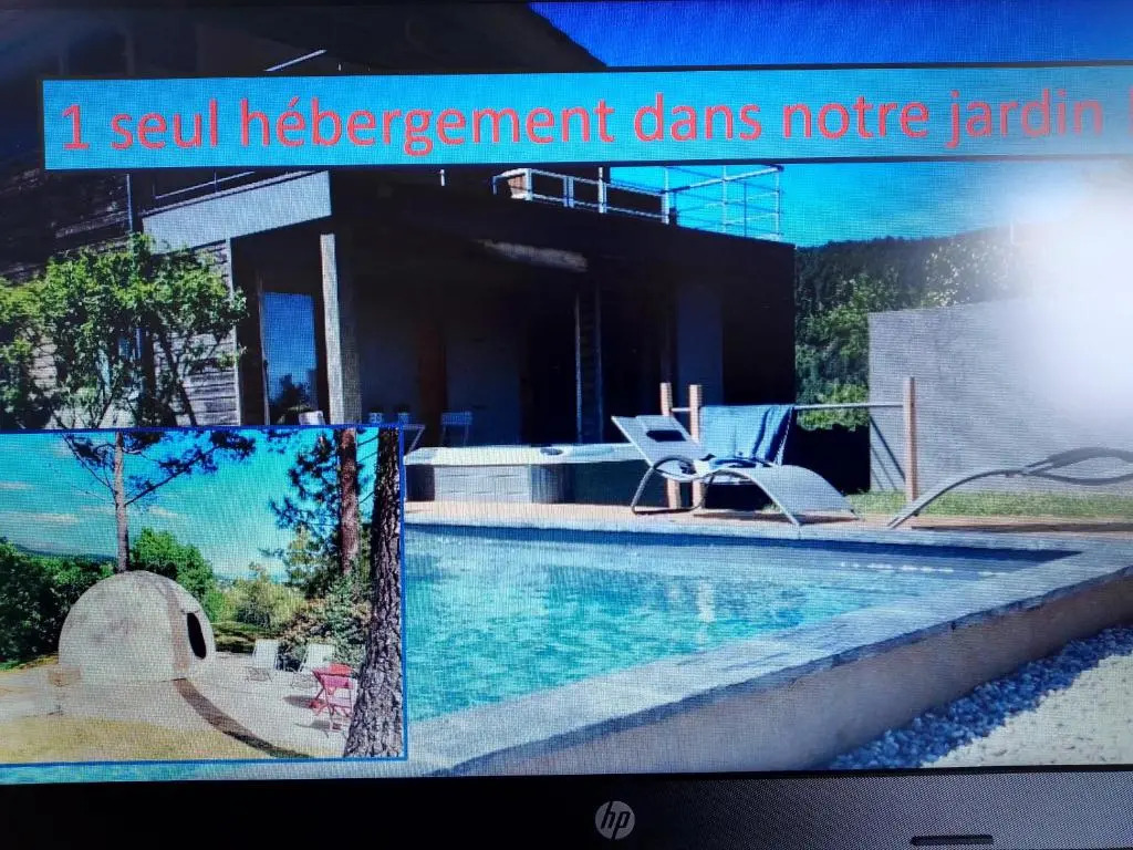Les O de Privas 1 unique Tente Wigwam avec sa piscine privative xxx SPA avec supplement xxx