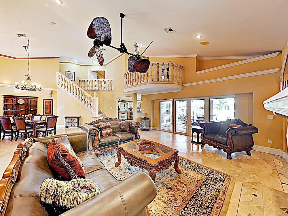 New Listing! European-style On Canal W/ Pool 4 Bedroom Home