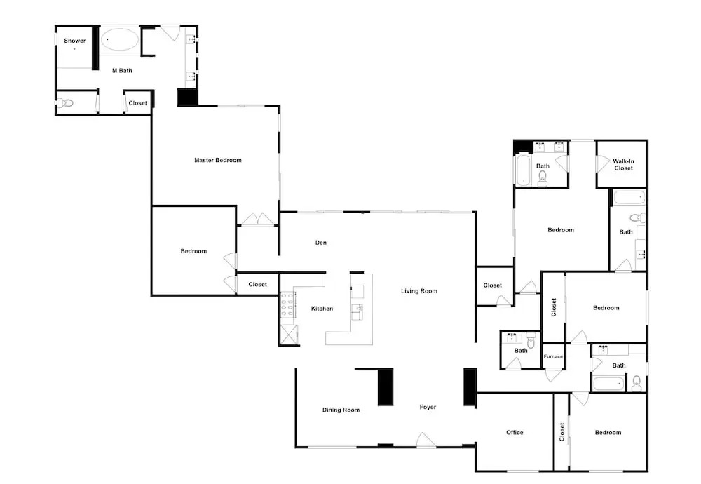 New Listing! Lavish : Resort-style Backyard 5 Bedroom Home