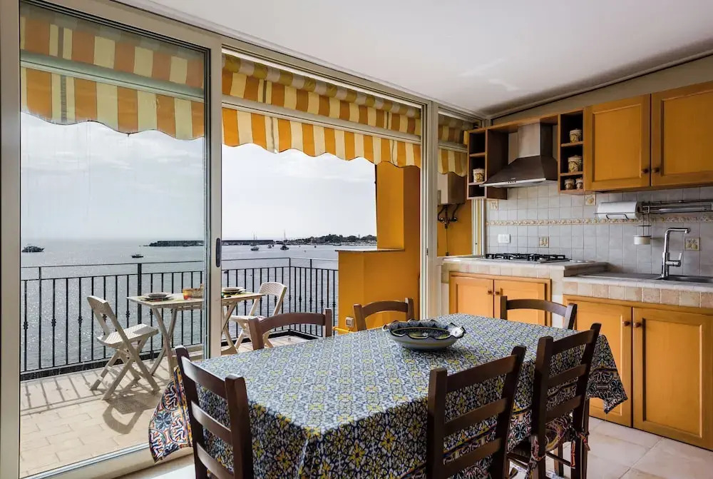Naxos Bay View with Terrace by Wonderful Italy