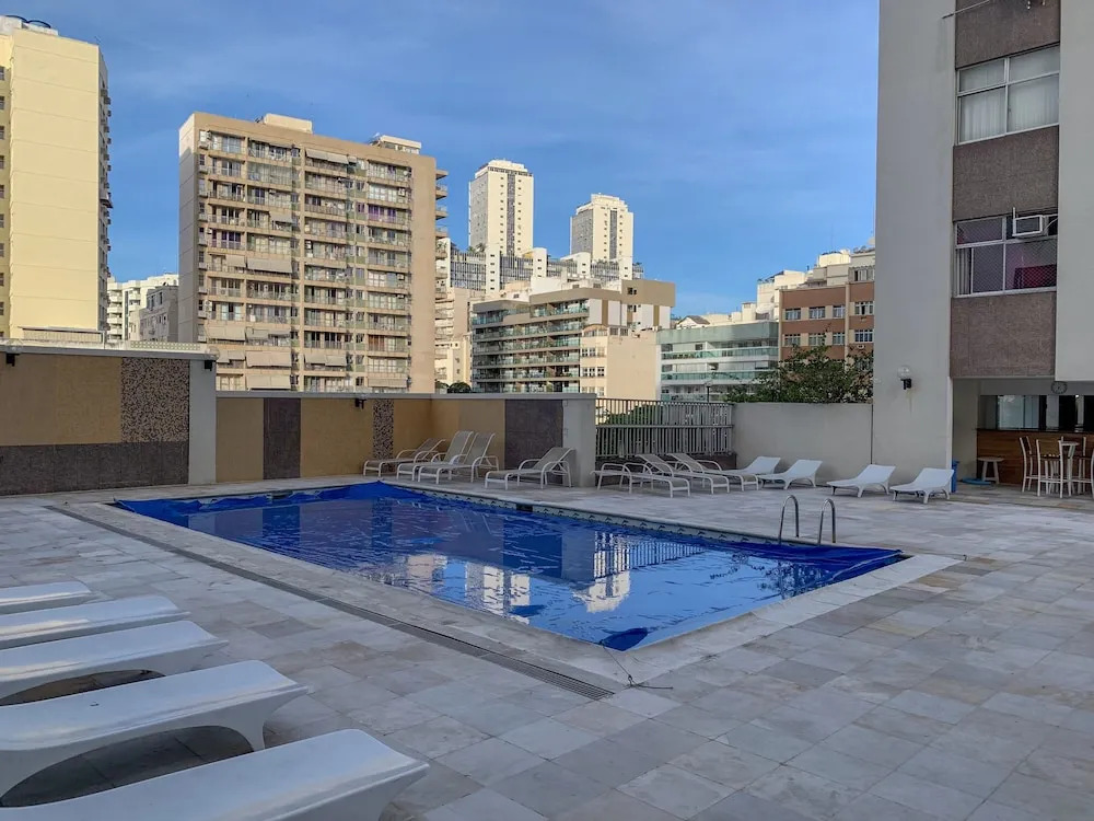 Flat Botafogo - pool sauna and gym