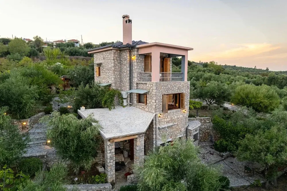 Stone Farmhouse in Groves - Sea & Mountain Views