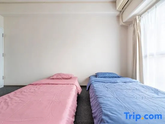 Near Matsuyamachi Station! 3-minute walk/2 single beds/Friends and couples