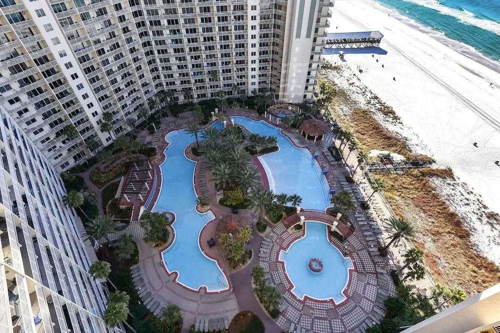 Shores Of Panama 1807 -fantastic 2bd+bunks, Sleeps 8! Reserved Parking! Free Fun 2 Bedroom Condo by RedAwning