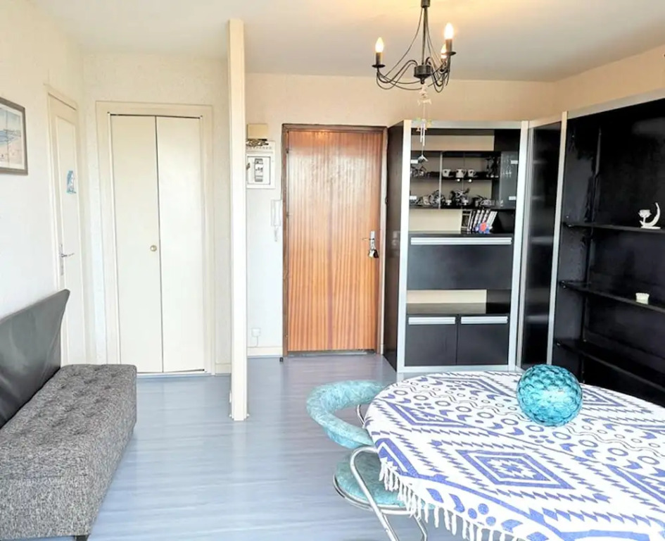Studio In Arcachon With Wonderful Sea View And Furnished Balcony