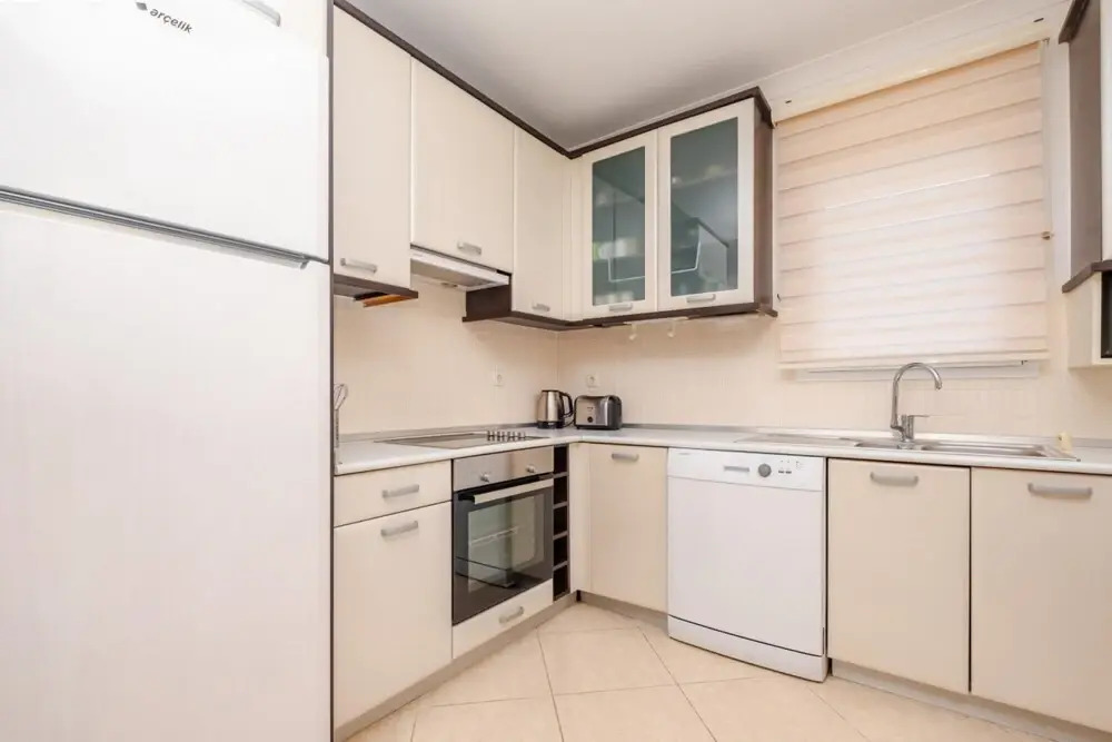 Cozy Flat with Sea View and Shared Pool in Bodrum