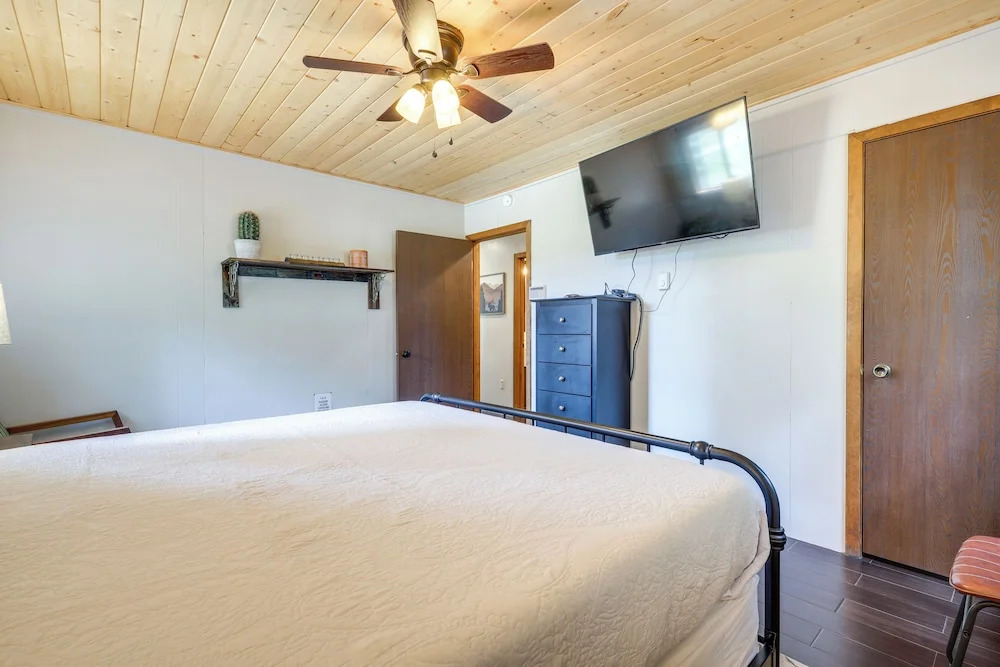 Deluxe A-frame Home w/ Game Room & Deck!