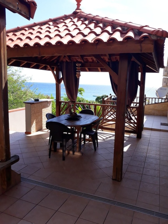 Apartment with 3 Bedrooms in Les Anses-DArlet, with Wonderful Sea View, Terrace And Wifi