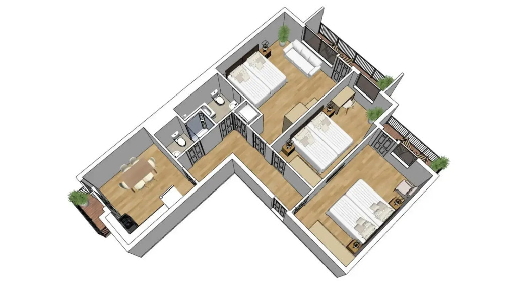 Flatista Homes - Hirschgarten