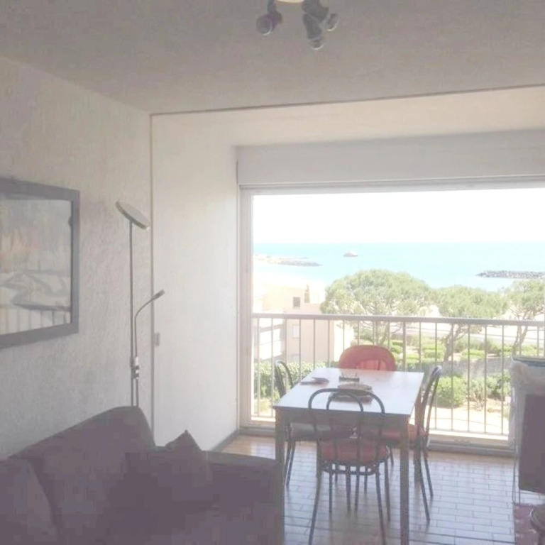Studio in Sète, With Wonderful sea View and Enclosed Garden - 140 m Fr