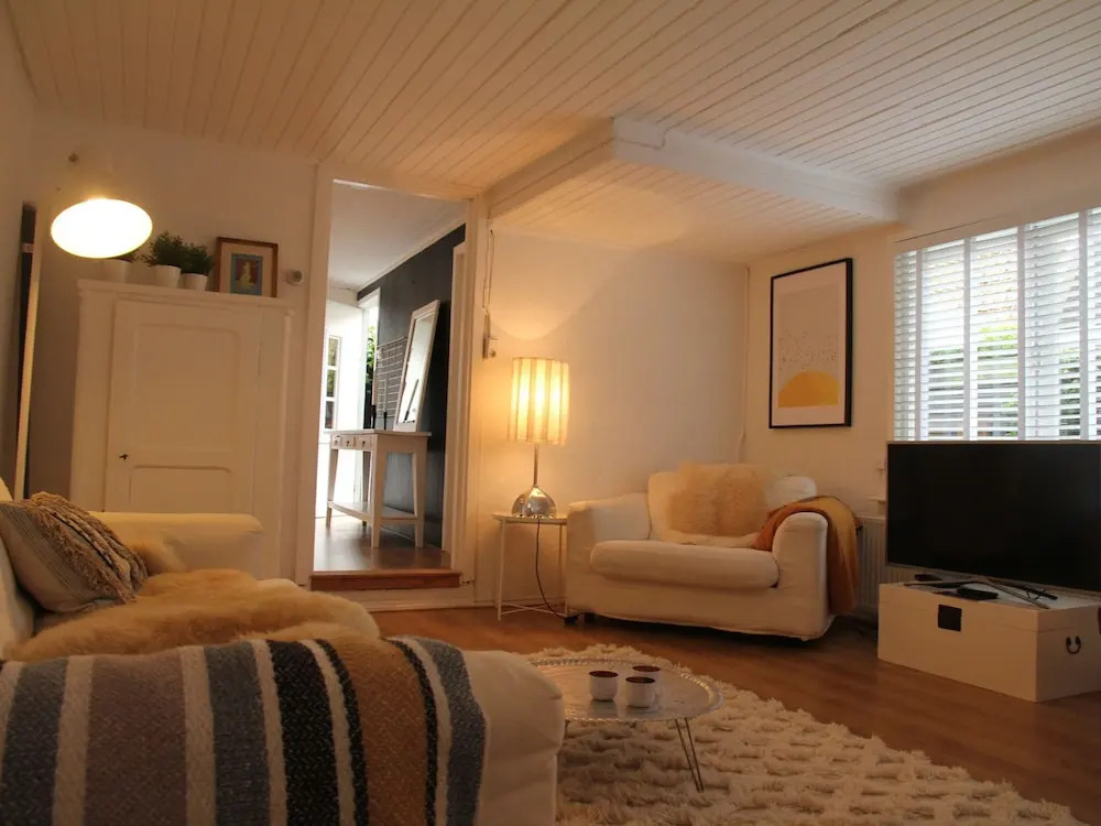 Hip Summer House in the Centre of Artists' Village Bergen With Terrace
