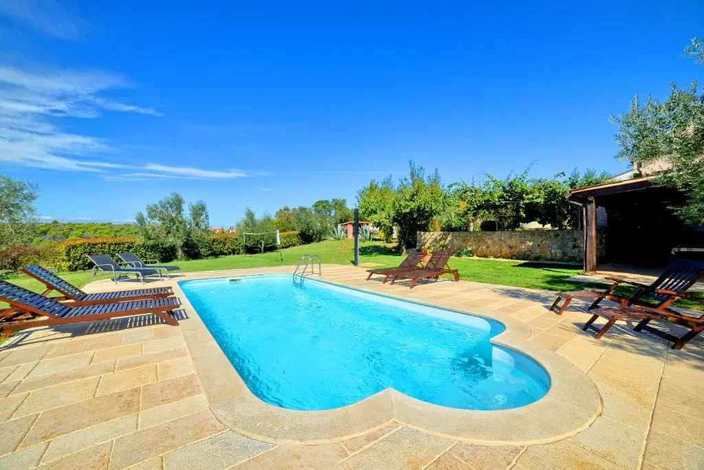 Apartment Villa Mare2 with pool, sea view and hydromassage