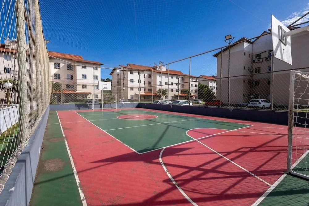 Apto a 300m da Praia do Sul com Piscina e Quadra