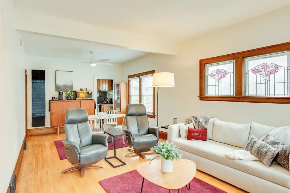 Walk to Shops & Eats: Home w/ Deck in Minneapolis