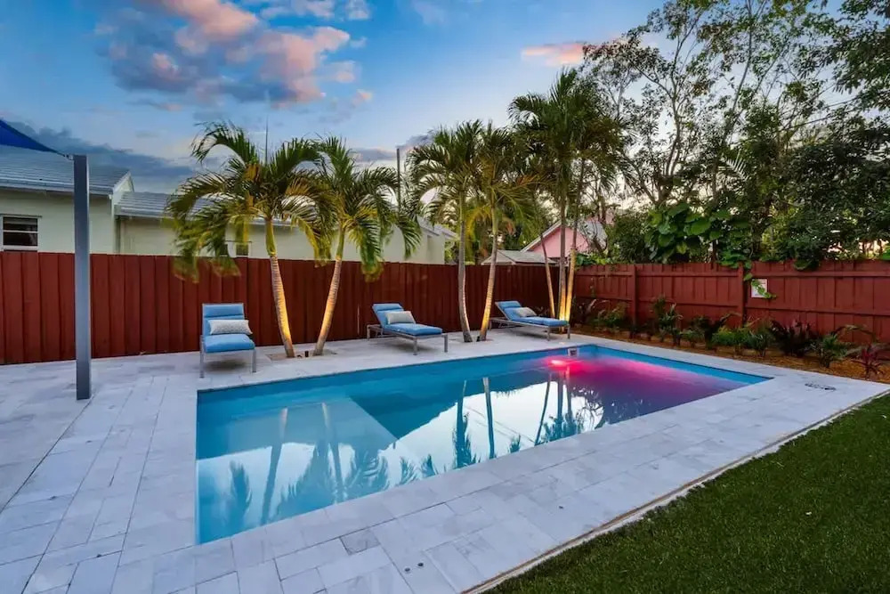 Pool Spacious Backyard Delray Beach Home
