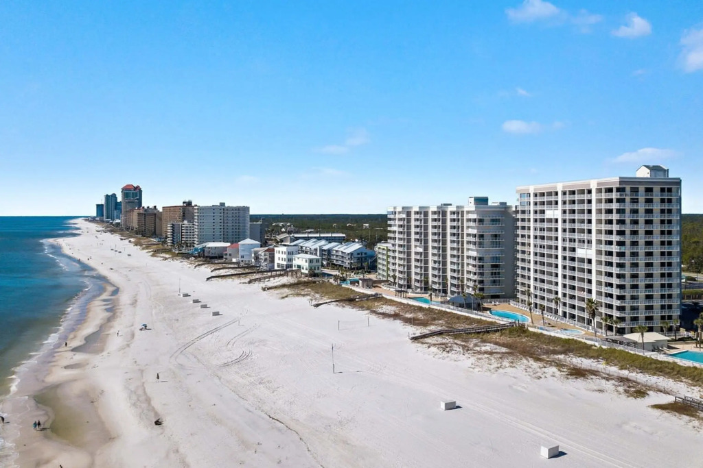 Windward Pointe 1504: top floor, A+ beach view, Orange Beach