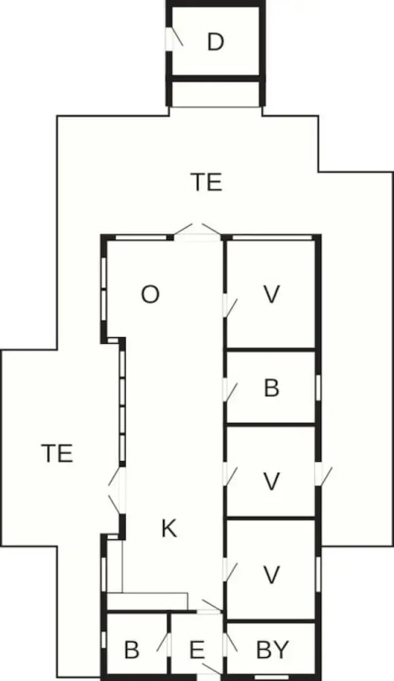 Spacious Holiday Home in Bornholm near Sea