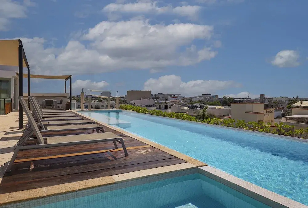 Downtown Playa close 5th Av Rooftop Pool